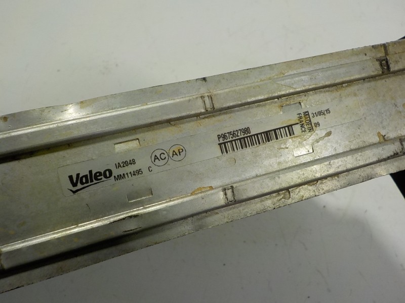 Recambio de intercooler para citroën c4 picasso 1.6 blue-hdi fap referencia OEM IAM 9675627980 9675627980 