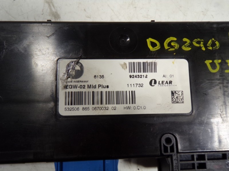 Recambio de modulo electronico para bmw serie 5 lim. (f10) 2.0 turbodiesel referencia OEM IAM 61359322532 9243212 