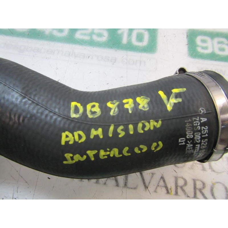 Recambio de tubo intercooler para mercedes-benz clase r (w251) 3.0 cdi cat referencia OEM IAM A2515280382 A2515280382 