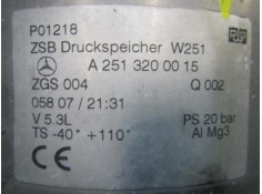 Recambio de acumulador central amortiguacion para mercedes-benz clase r (w251) 3.0 cdi cat referencia OEM IAM A2513200015 A25132 2