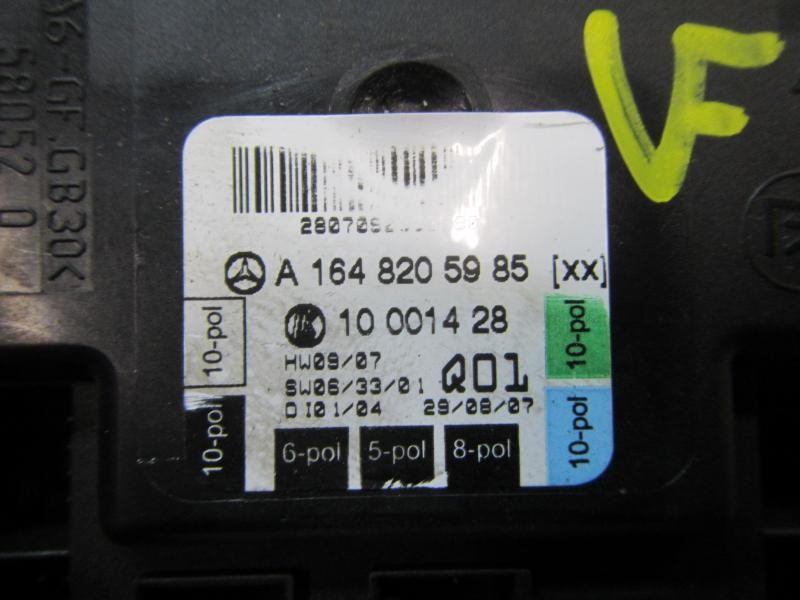 Recambio de modulo electronico para mercedes-benz clase r (w251) 3.0 cdi cat referencia OEM IAM  A1648205985 