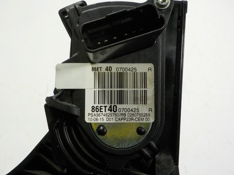 Recambio de potenciometro pedal para citroën c4 picasso 1.6 blue-hdi fap referencia OEM IAM 9674829780 9674829780 