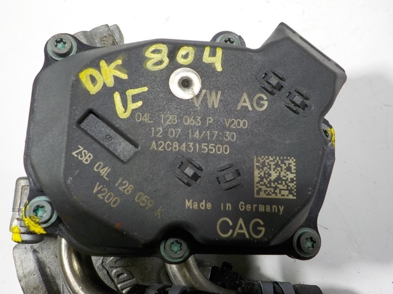 Recambio de caja mariposa para volkswagen golf vii lim. 1.6 tdi dpf referencia OEM IAM 04L128063P 04L128063P 