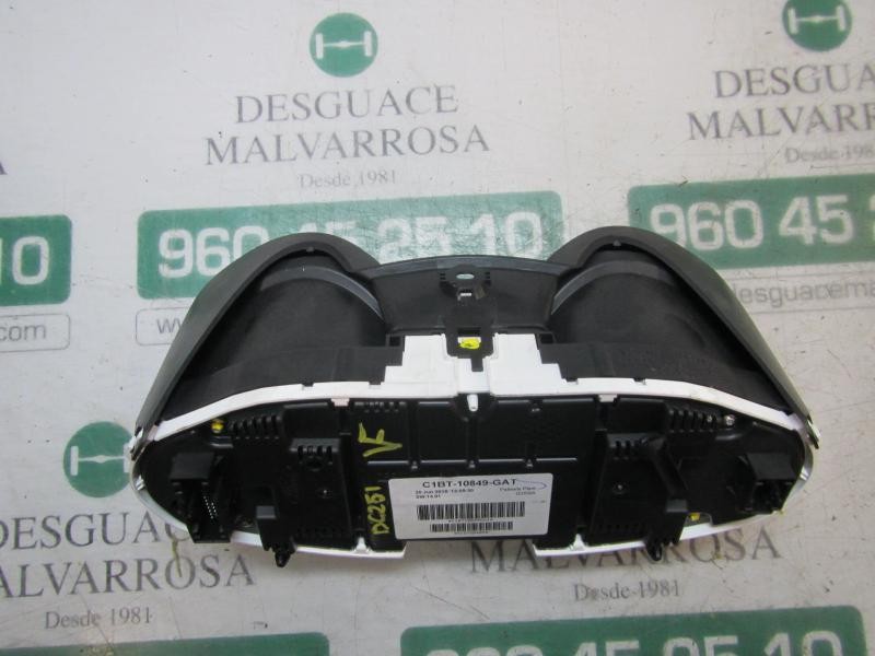Recambio de cuadro instrumentos para ford fiesta (ccn) titanium referencia OEM IAM 2086528 C1BT10849GAT 