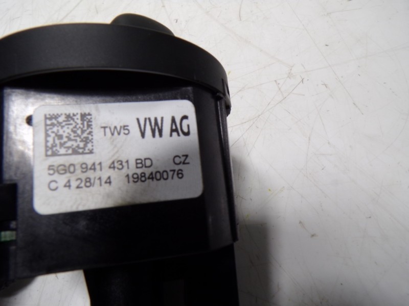 Recambio de mando luces para volkswagen golf vii lim. 1.6 tdi dpf referencia OEM IAM 5G0941431BD 5G0941431BD 