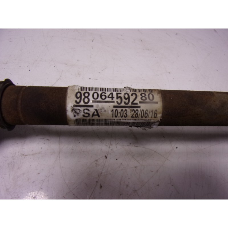 Recambio de transmision derecha para citroën c4 cactus 1.6 blue-hdi fap referencia OEM IAM  9806459280 