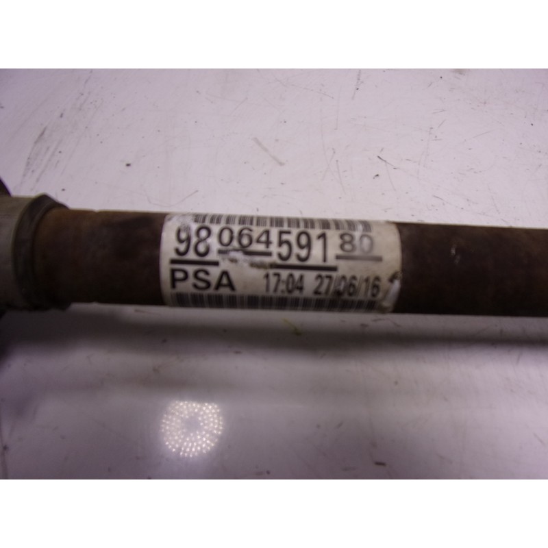 Recambio de transmision izquierda para citroën c4 cactus 1.6 blue-hdi fap referencia OEM IAM  9806459180 