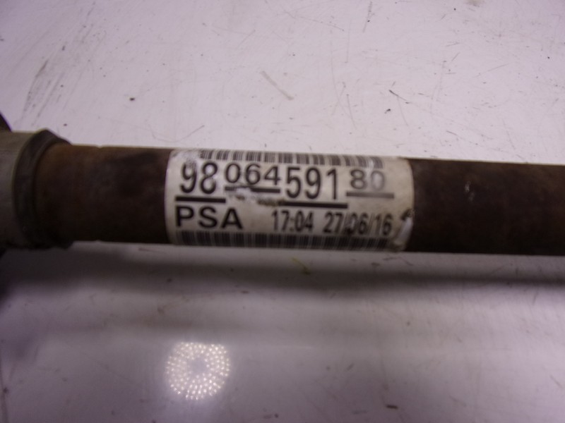 Recambio de transmision izquierda para citroën c4 cactus 1.6 blue-hdi fap referencia OEM IAM  9806459180 