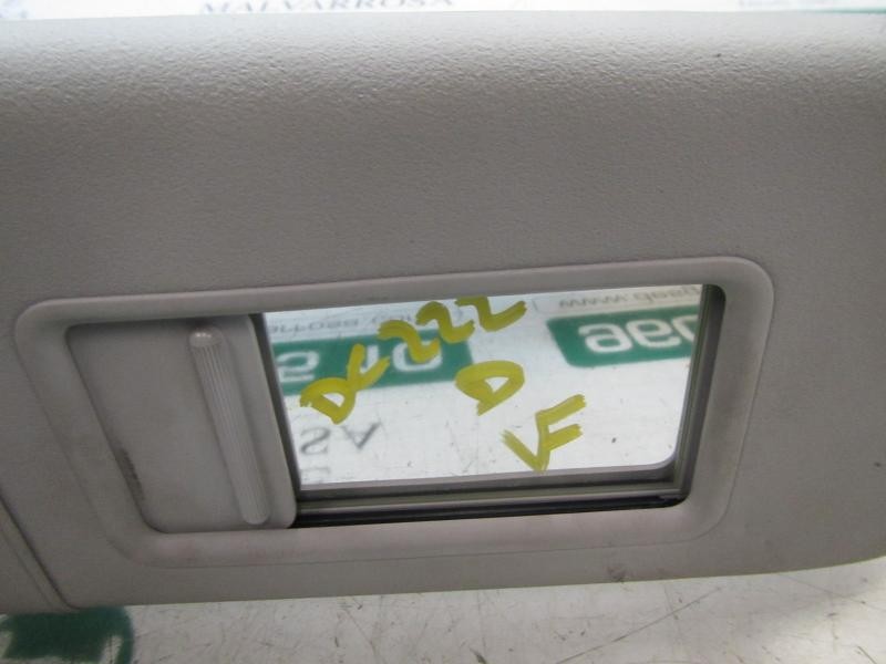 Recambio de parasol derecho para audi a3 (8p) 1.4 16v tfsi referencia OEM IAM 8P0857552A9V4  