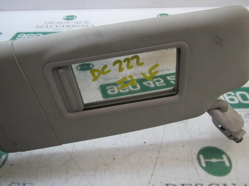 Recambio de parasol izquierdo para audi a3 (8p) 1.4 16v tfsi referencia OEM IAM 8P0857551A9V4  