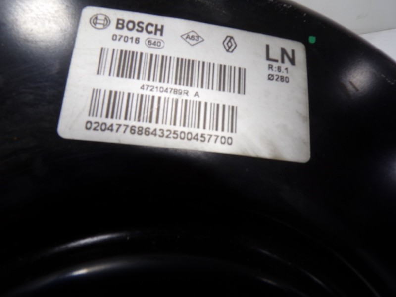 Recambio de servofreno para renault megane iv berlina 5p 1.2 tce energy referencia OEM IAM 472105948R 472104789R 