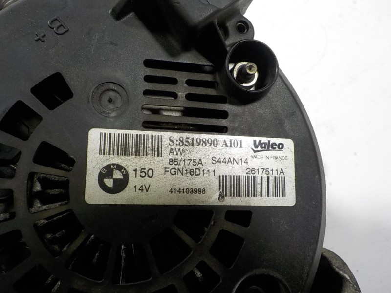 Recambio de alternador para bmw serie 2 coupe (f22) 2.0 turbodiesel referencia OEM IAM 12318578609 8519890 