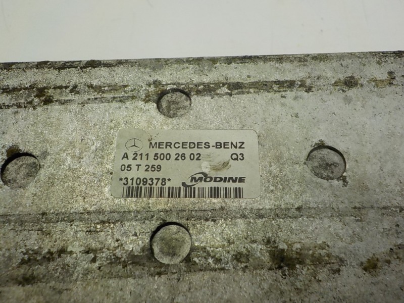 Recambio de intercooler para mercedes-benz clase cls (w219) 3.0 cdi cat referencia OEM IAM A2115002602 A2115002602 