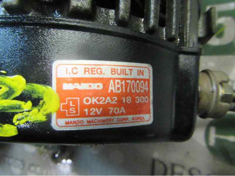 Recambio de alternador para kia shuma ii 1.6 cat referencia OEM IAM   