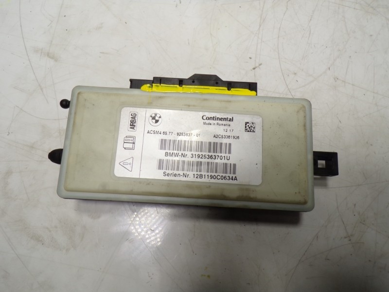 Recambio de modulo electronico para bmw serie 5 lim. (f10) 530d xdrive referencia OEM IAM 31925363701 A2C53361926 