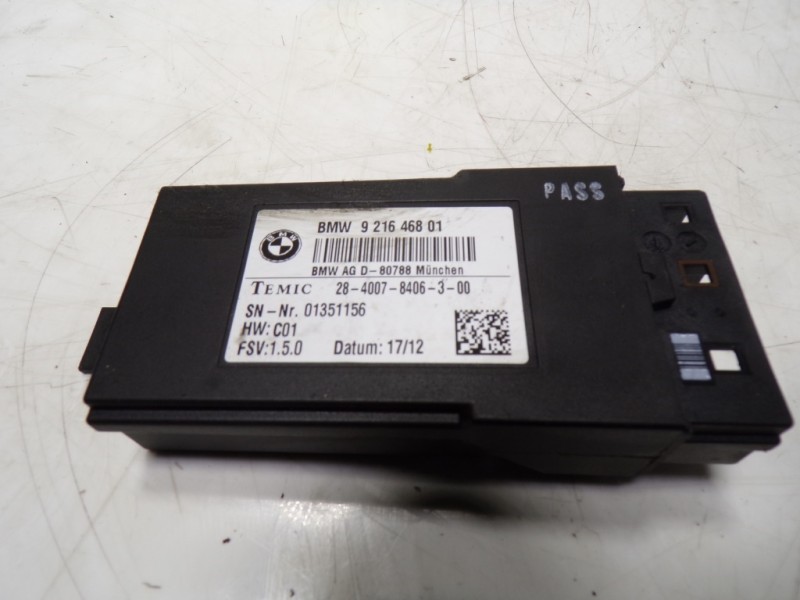 Recambio de modulo electronico para bmw serie 5 lim. (f10) 530d xdrive referencia OEM IAM  921646801 