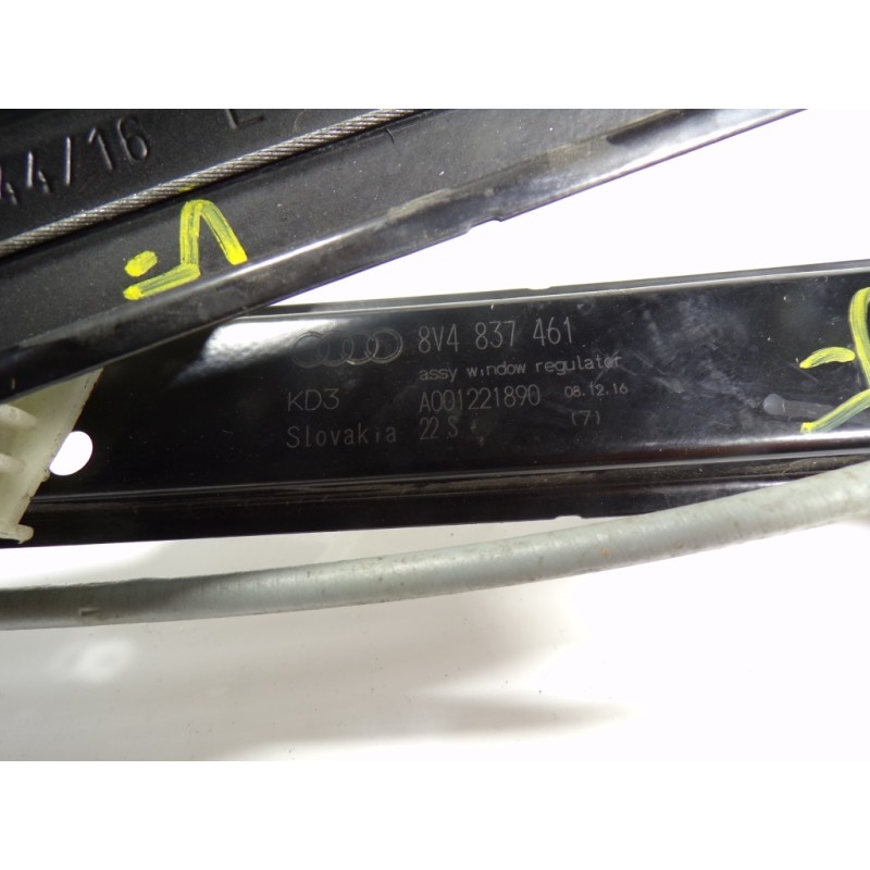 Recambio de elevalunas delantero izquierdo para audi a3 sportback (8vf) s line edition referencia OEM IAM 8V4837461 8V4837461 