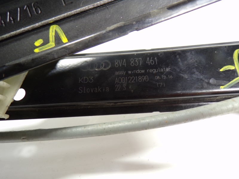 Recambio de elevalunas delantero izquierdo para audi a3 sportback (8vf) s line edition referencia OEM IAM 8V4837461 8V4837461 