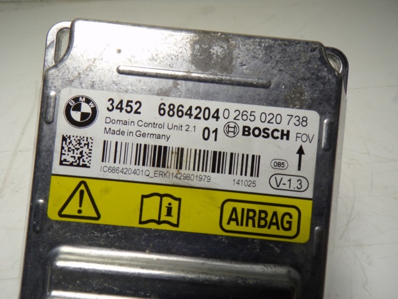 Recambio de centralita airbag para bmw serie 2 coupe (f22) 2.0 turbodiesel referencia OEM IAM 34526887752 34526864204 