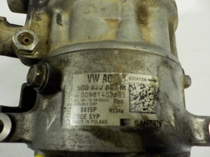 Recambio de compresor aire acondicionado para man tge kasten (uy) 2.0 tdi referencia OEM IAM 65619066011 5Q0820803M 