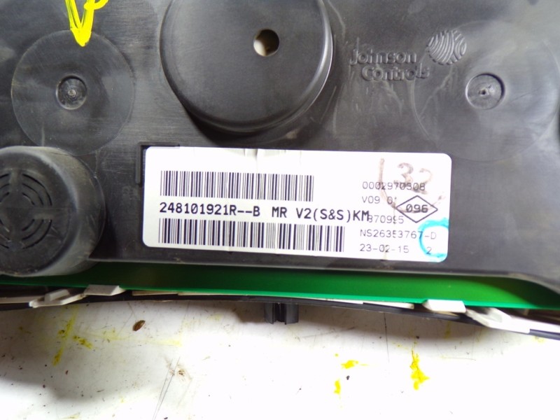 Recambio de cuadro instrumentos para dacia sandero 1.2 16v cat referencia OEM IAM 248101921R 248101921R 