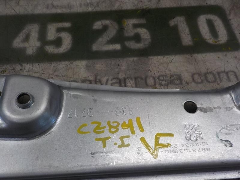 Recambio de elevalunas trasero izquierdo para peugeot 2008 (--.2013) style referencia OEM IAM 9673153980  