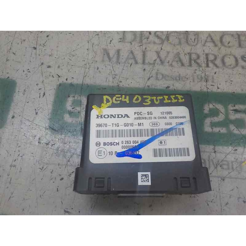 Recambio de modulo electronico para honda cr-v 2.2 dtec cat referencia OEM IAM 39670T1GG01 39670T1GG010M1 0263004496