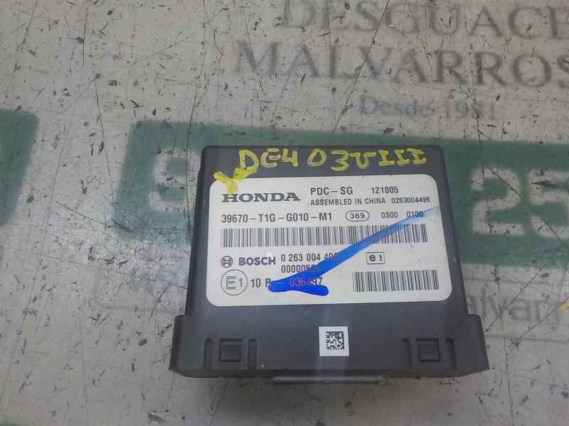 Recambio de modulo electronico para honda cr-v 2.2 dtec cat referencia OEM IAM 39670T1GG01 39670T1GG010M1 0263004496