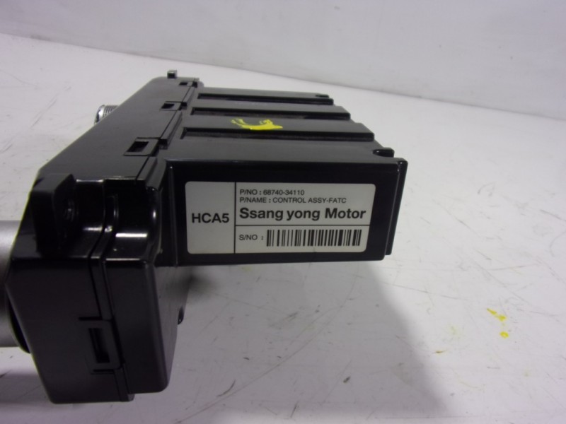 Recambio de mando climatizador para ssangyong korando premium 4x2 referencia OEM IAM  6874034110 