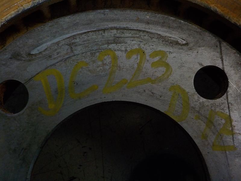 Recambio de disco freno delantero para citroën c-elysée exclusive referencia OEM IAM 1629058880  