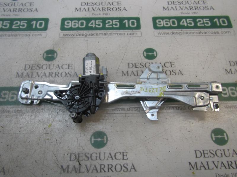 Recambio de elevalunas trasero izquierdo para citroën c-elysée exclusive referencia OEM IAM 9674437380  