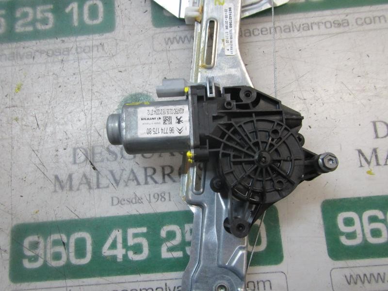 Recambio de elevalunas trasero izquierdo para citroën c-elysée exclusive referencia OEM IAM 9674437380  