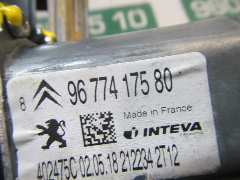 Recambio de elevalunas trasero izquierdo para citroën c-elysée exclusive referencia OEM IAM 9674437380  