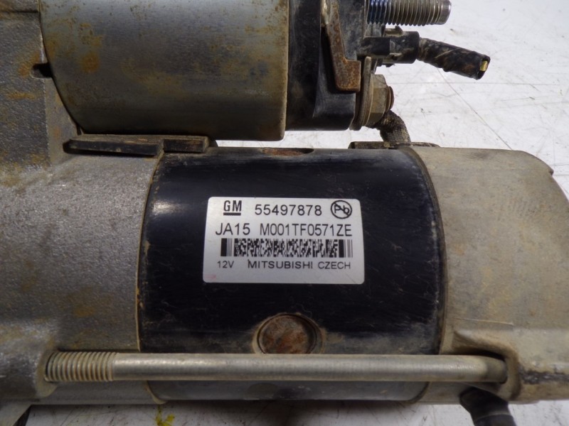 Recambio de motor arranque para opel mokka x 1.6 cdti dpf referencia OEM IAM 1202294 55497878 