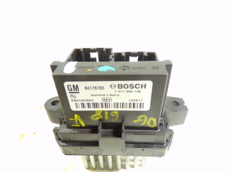 Recambio de resistencia calefaccion para opel mokka x 1.6 cdti dpf referencia OEM IAM 1808010 84178783 