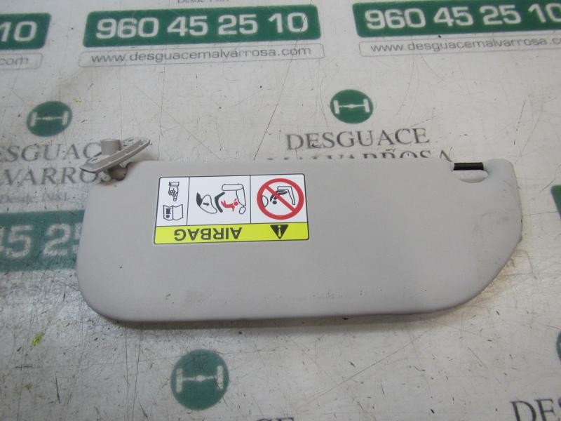 Recambio de parasol derecho para citroën c-elysée exclusive referencia OEM IAM 98000905BJ  