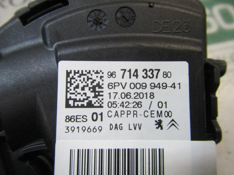 Recambio de potenciometro pedal para citroën c-elysée exclusive referencia OEM IAM 1601CW  