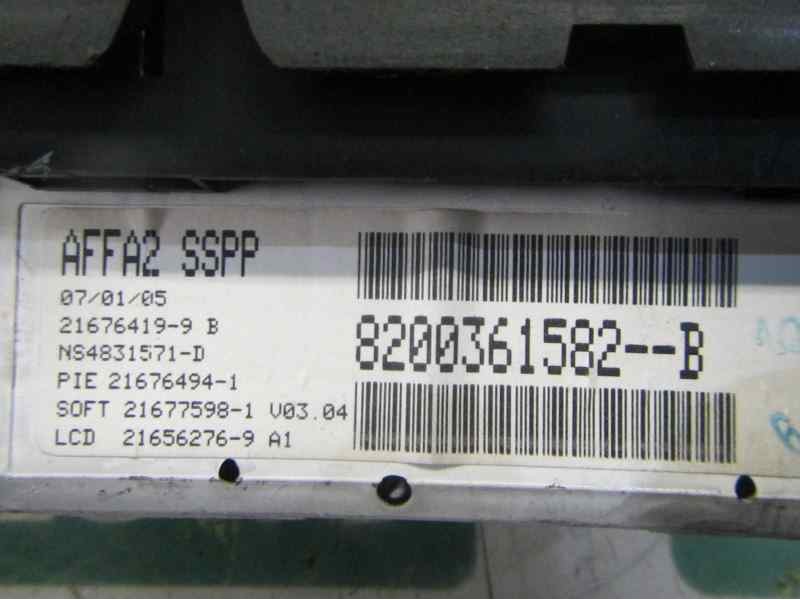 Recambio de pantalla multifuncion para renault laguna ii (bg0) authentique referencia OEM IAM   