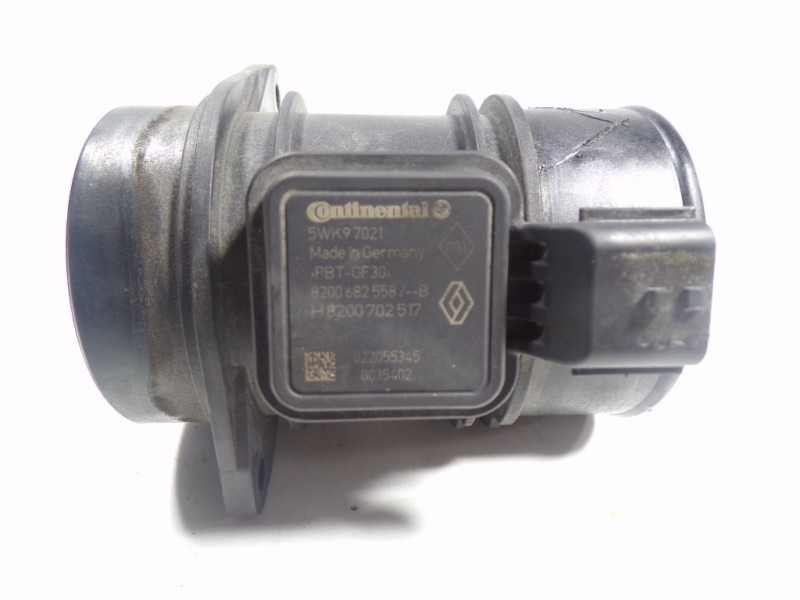 Recambio de caudalimetro para dacia dokker 1.5 dci diesel fap cat referencia OEM IAM 8200682558 8200702517 5WK97021