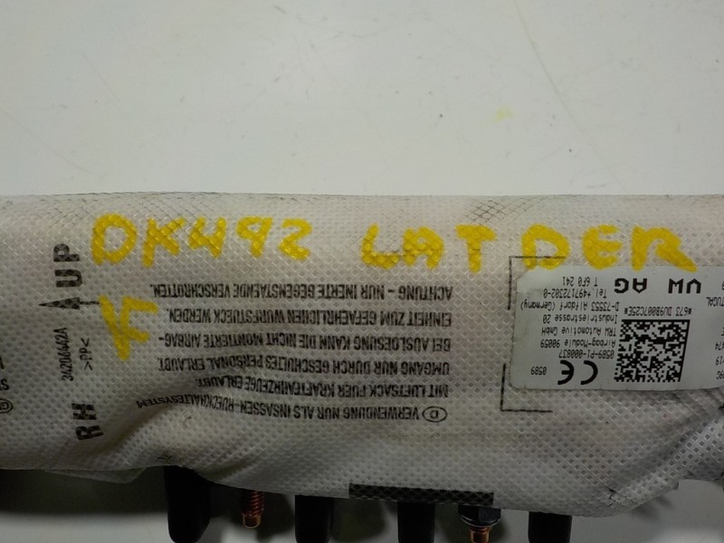 Recambio de airbag lateral delantero derecho para seat arona 1.6 tdi referencia OEM IAM 6F0880242E 6F0880242E 34239299G