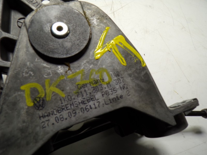 Recambio de palanca freno de mano para volkswagen golf vi (5k1) 1.6 tdi referencia OEM IAM 1K0711303M3Q7 1K0711303M 