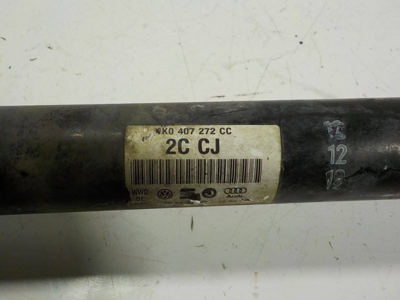 Recambio de transmision derecha para volkswagen golf vi (5k1) 1.6 tdi referencia OEM IAM 1K0407272CC 1K0407272CC 