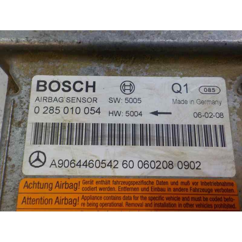 Recambio de centralita airbag para mercedes-benz vito (w639) basic, combi 2.1 cdi cat referencia OEM IAM A9064460542 A9064460542
