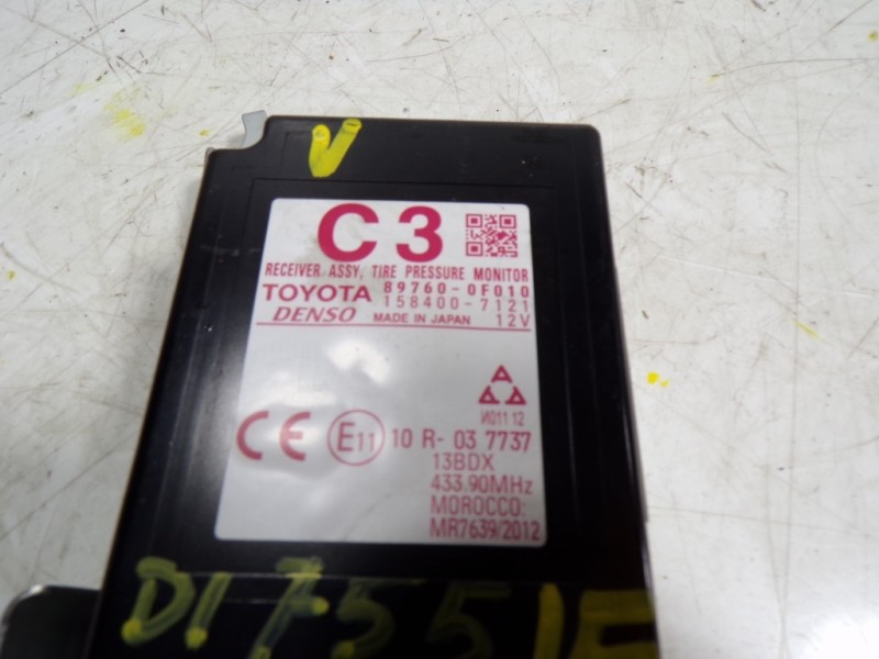 Recambio de modulo electronico para toyota verso 1.6 d-4d cat referencia OEM IAM 897600F010 897600F010 1584007121