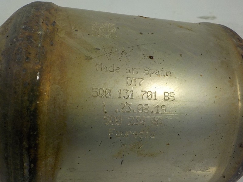 Recambio de catalizador para seat arona 1.6 tdi referencia OEM IAM 2Q0254502X 5Q0131701BS 5Q0131701BS