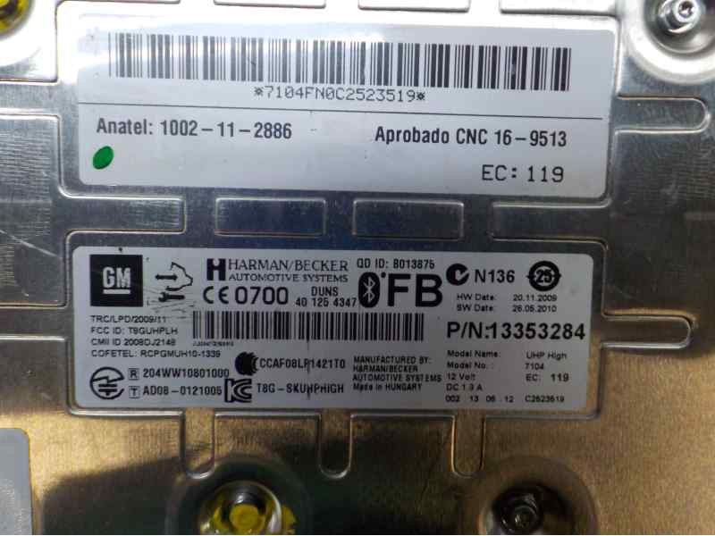 Recambio de modulo electronico para opel zafira tourer 2.0 cdti cat referencia OEM IAM 13353284 13353284 
