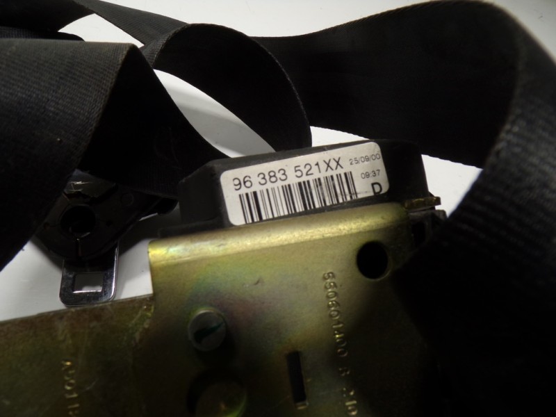 Recambio de cinturon seguridad delantero derecho para peugeot 306 break 2.0 hdi cat referencia OEM IAM  96383521XX 
