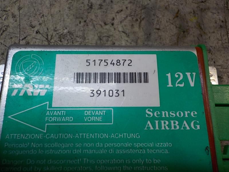 Recambio de centralita airbag para fiat grande punto (199) 1.4 cat referencia OEM IAM 51795433 51754872 