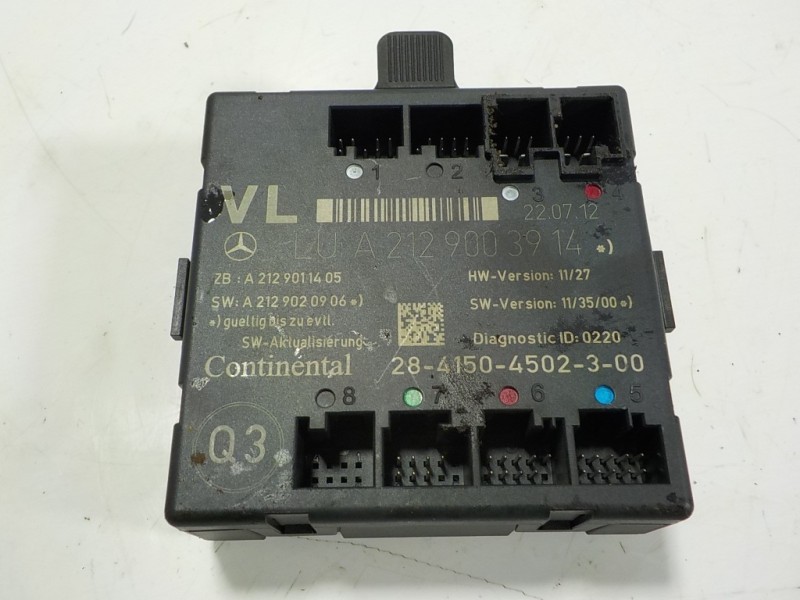 Recambio de modulo electronico para mercedes-benz clase c (w204) coupe 1.6 cat referencia OEM IAM A2129004014 A2129003914 