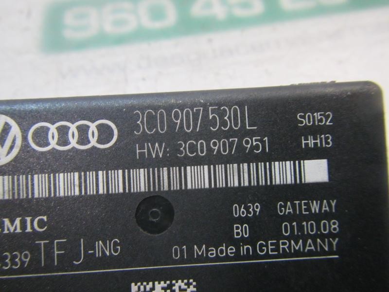 Recambio de modulo electronico para volkswagen passat cc (357) 2.0 tdi dpf referencia OEM IAM 3C0907530Q 3C0907530Q 